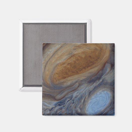 Planet Jupiter Great Red Spot Magneet (Voorkant / Achterkant)