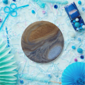 Planet Jupiter Great Red Spot Papieren Bordje (Feest)