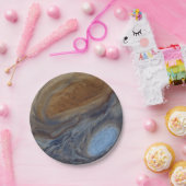 Planet Jupiter Great Red Spot Papieren Bordje (Feest)