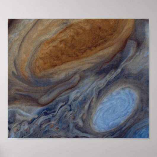 Planet Jupiter Great Red Spot Poster (Voorkant)