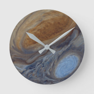 Planet Jupiter Great Red Spot Ronde Klok