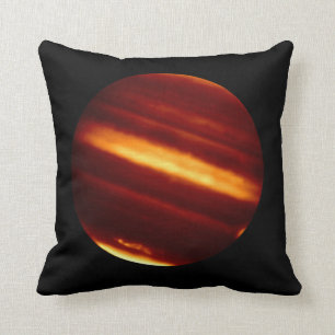 Planet Jupiter in infrarood licht Kussen