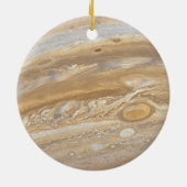 Planet Jupiter Keramisch Ornament (Achterkant)