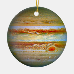 Planet Jupiter Kerstmis Keramisch Ornament