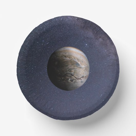 Planet Jupiter Papieren Kommen (Voorkant)