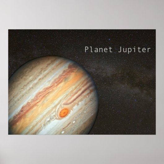 Planet Jupiter Poster (Voorkant)