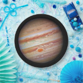 PLANET JUPITER rode vlekkop op (zonnestelsel) ~ Papieren Bordje (Feest)