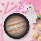 PLANET JUPITER rode vlekkop op (zonnestelsel) ~ Papieren Bordje (Feest)