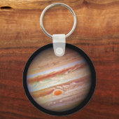 PLANET JUPITER rode vlekkop op (zonnestelsel) ~ Sleutelhanger (Voorkant)