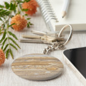 Planet Jupiter Sleutelhanger (Zijkant)