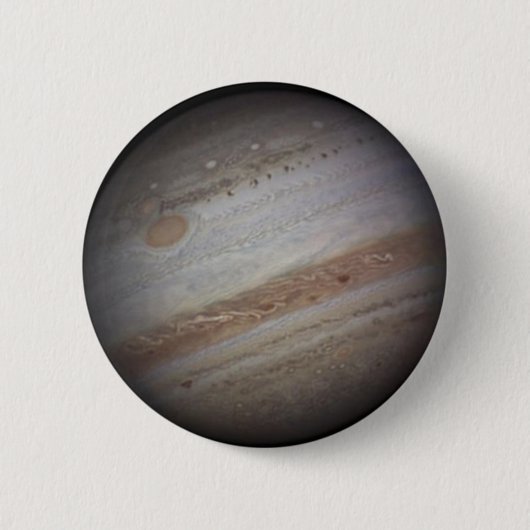 Planet Jupiter Space Button (Voorkant)