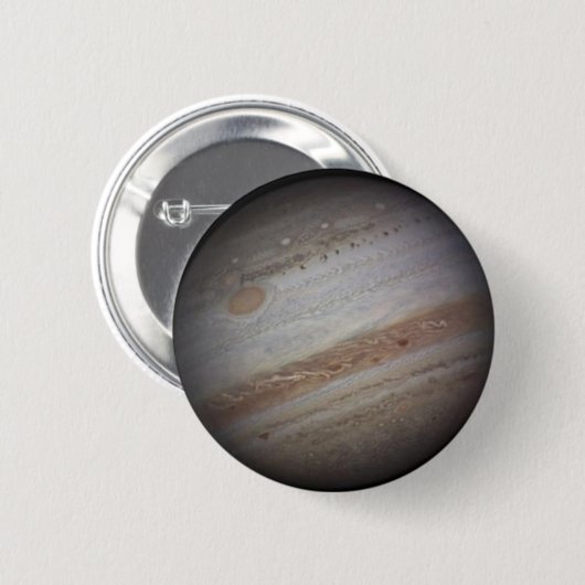 Planet Jupiter Space Button (Voorkant /achterkant)