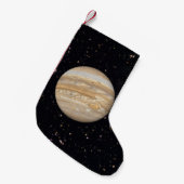 Planet Jupiter Starry Sky Kleine Kerstsok (Voorkant (Hangend))