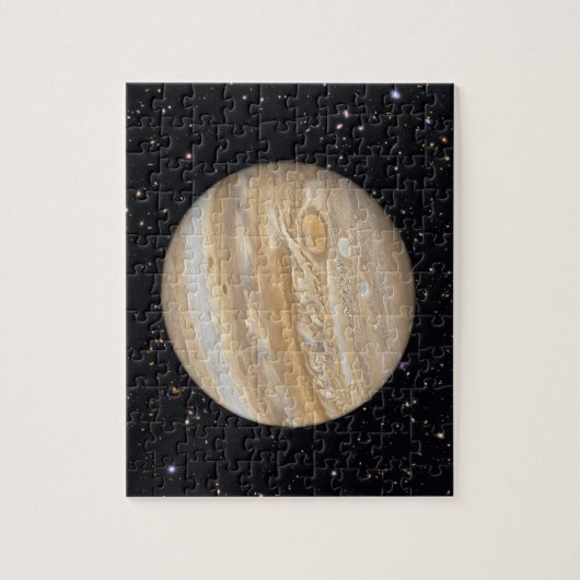 Planet Jupiter Starry Sky Legpuzzel (Verticaal)