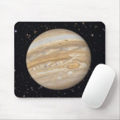 Planet Jupiter Starry Sky Muismat (Met muis)