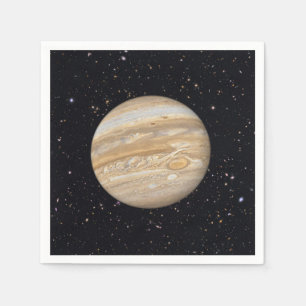 Planet Jupiter Starry Sky Napkins Servetten