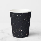 Planet Jupiter Starry Sky Papieren Bekers (Achterkant)