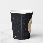 Planet Jupiter Starry Sky Papieren Bekers (Rechts)