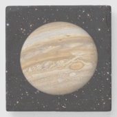 Planet Jupiter Starry Sky Stenen Onderzetter (Voorkant)