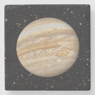 Planet Jupiter Starry Sky Stenen Onderzetter