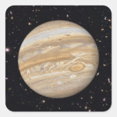 Planet Jupiter Starry Sky Stickers (Voorkant)