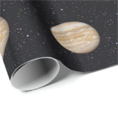 Planet Jupiter Starry Sky Wrapping Paper Cadeaupapier (Rol Hoek)