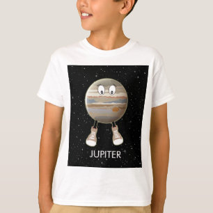 Planet Jupiter & Stars T-shirt