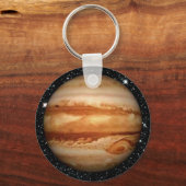 PLANET JUPITER v.3 sterren (zonnestelsel) Sleutelhanger (Voorkant)