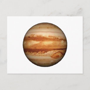 PLANET JUPITER v.3 (zonnestelsel) ~ Briefkaart