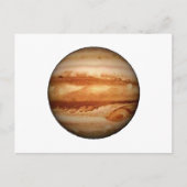 PLANET JUPITER v.3 (zonnestelsel) ~ Briefkaart (Voorkant)