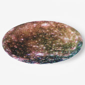 PLANET JUPITER'S MOON - CALLISTO.png Papieren Bordje (Gekanteld)