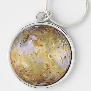PLANET JUPITER'S MOON-IO (zonnestelsel) ~ Sleutelhanger