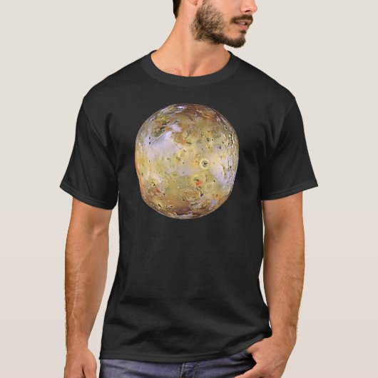 PLANET JUPITER'S MOON-IO (zonnestelsel) ~ T-shirt (Voorkant)