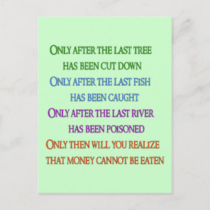 Planet Lament Briefkaart