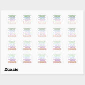 Planet Lament Ronde Sticker (Vel)