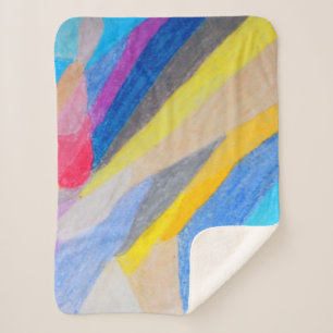 Planet Life Sherpa Blanket Sherpa Deken