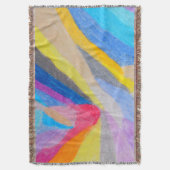 Planet Life Throw Blanket Deken (Voorkant Verticaal)