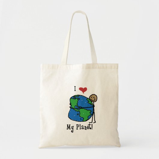 Planet Love 2 Tote Bag (Voorkant)