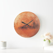 Planet Mars Astronomie-liefhebbers Wall Clock Grote Klok (Huis)