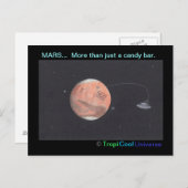 Planet MARS briefkaart (Voorkant / Achterkant)
