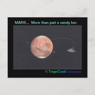 Planet MARS briefkaart