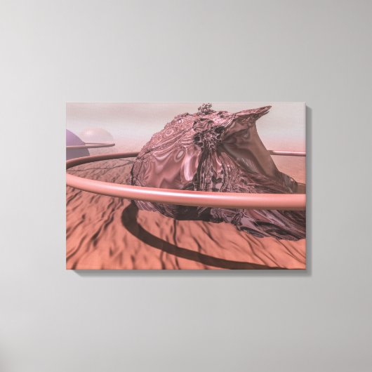 Planet Mars Canvas Afdruk (Voorkant)