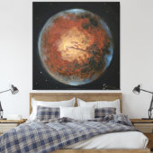 Planet Mars Canvas Afdruk (Insitu (Slaapkamer))