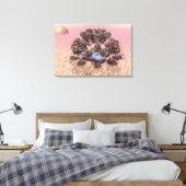 Planet Mars. Dawn Canvas Afdruk (Insitu (Slaapkamer))