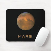 Planet Mars Full Oranje Uitzicht Mousepad Muismat (Met muis)
