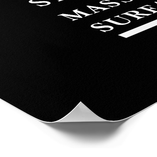 Planet Mars - Gedetailleerd astronomisch symbool Poster (Hoek)