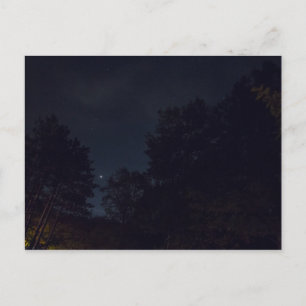 Planet Mars gezien van het Van Buren State Park, M Briefkaart