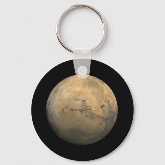 Planet Mars in het zonnestelsel NASA Sleutelhanger (Voorkant)