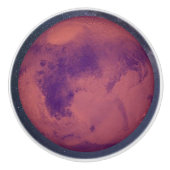 Planet Mars Keramische Knop (Voorkant)