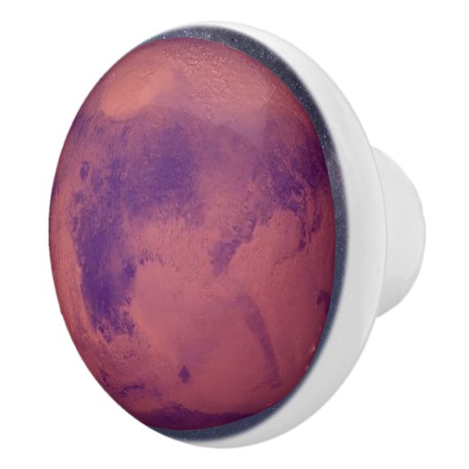 Planet Mars Keramische Knop (Rechts)
